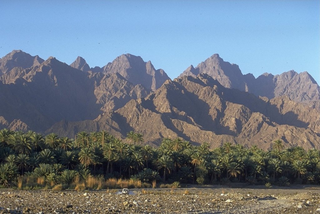 Oman 0420 Z BAE057 Wadi Dhaiquah Berge