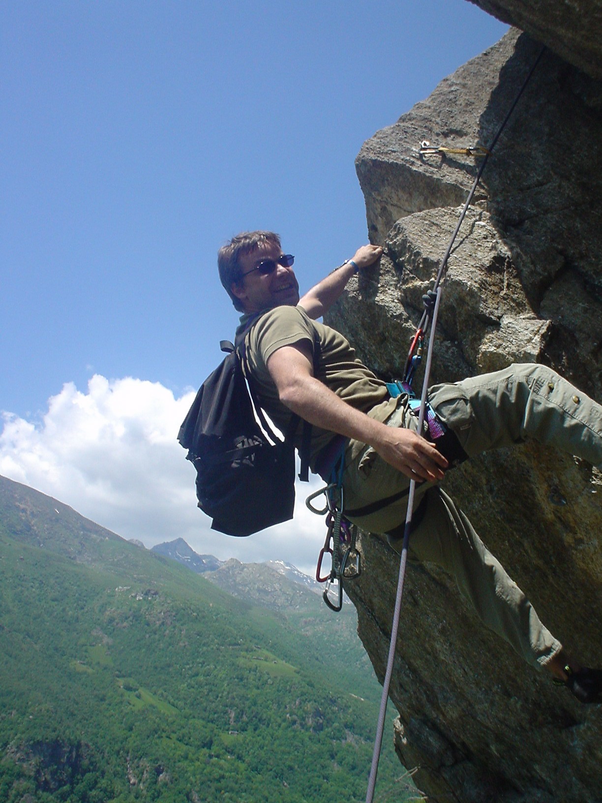 2006 06 05 Traversella Klettern AVB 0095